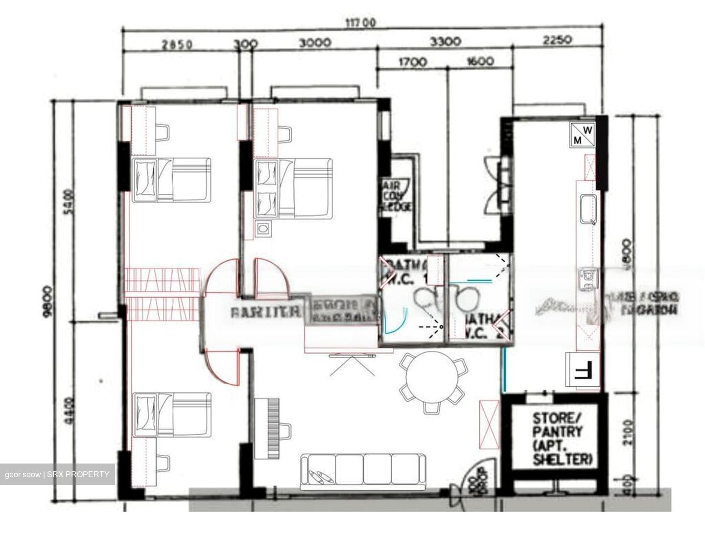 Blk 8B Boon Tiong Arcadia (Bukit Merah), HDB 4 Rooms #634949661